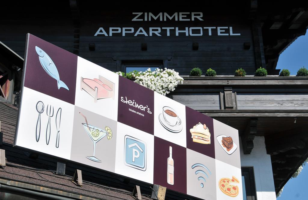 Apparthotel Restaurant Steiners Eben Im Pongau Exteriör bild